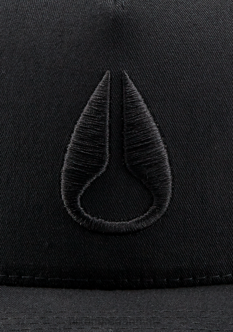 tilbehør Nixon ikonisk trucker hat sort 06F4443