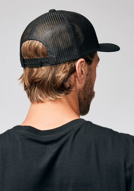 tilbehør Nixon ikonisk trucker hat sort 06F4443