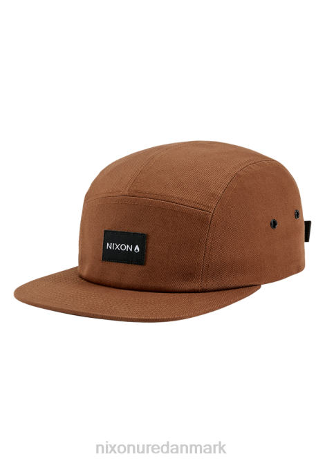tilbehør Nixon mikey 5 panel hat Brun 06F4337