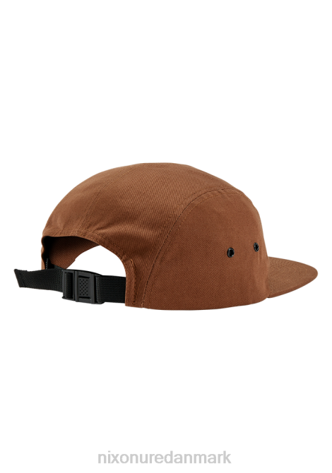 tilbehør Nixon mikey 5 panel hat Brun 06F4337