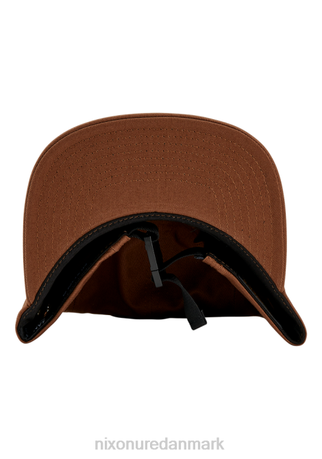tilbehør Nixon mikey 5 panel hat Brun 06F4337