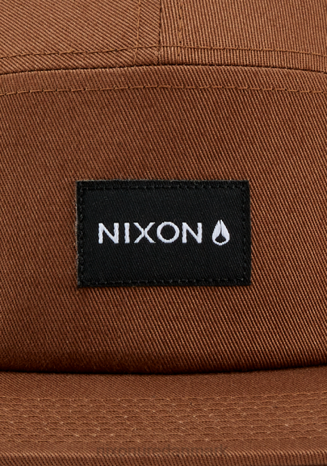 tilbehør Nixon mikey 5 panel hat Brun 06F4337