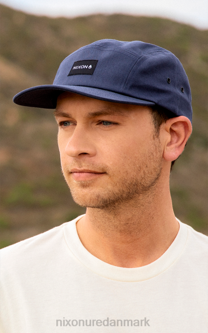 tilbehør Nixon mikey 5 panel hat flåde 06F4338
