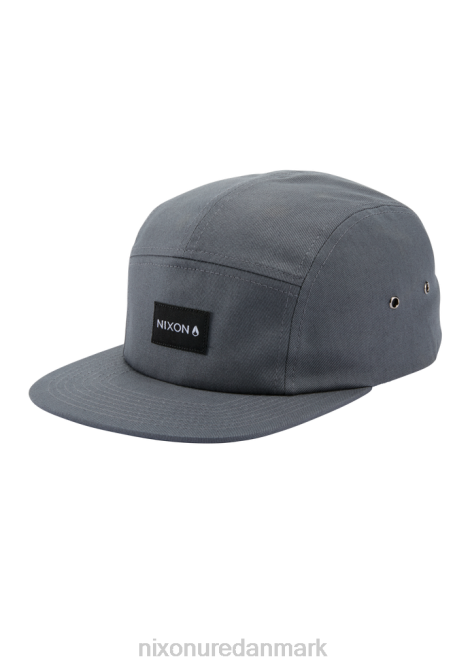 tilbehør Nixon mikey 5 panel hat grå 06F4342