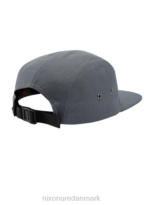 tilbehør Nixon mikey 5 panel hat grå 06F4342