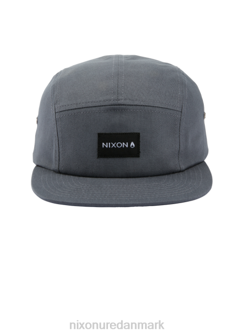 tilbehør Nixon mikey 5 panel hat grå 06F4342