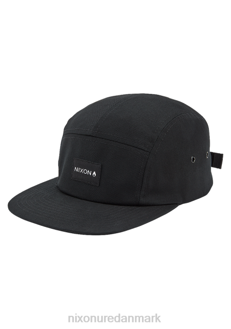 tilbehør Nixon mikey 5 panel hat sort 06F4335