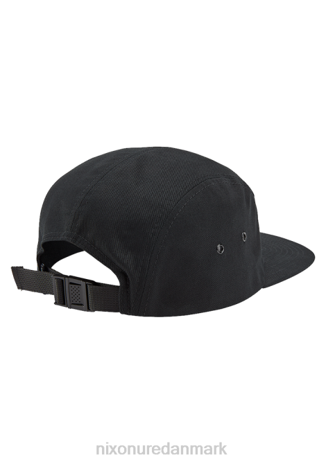 tilbehør Nixon mikey 5 panel hat sort 06F4335