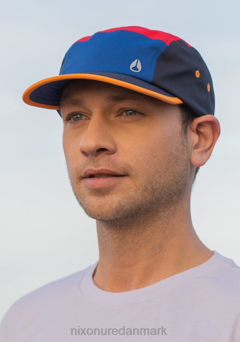 tilbehør Nixon mikey tech strapback flåde/multi 06F4343