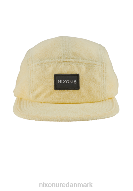 tilbehør Nixon mikey terrycloth strapback pastel gul 06F4348