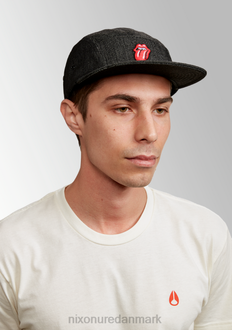 tilbehør Nixon rullende sten strapback sort 06F4349