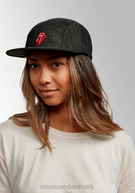 tilbehør Nixon rullende sten strapback sort 06F4349