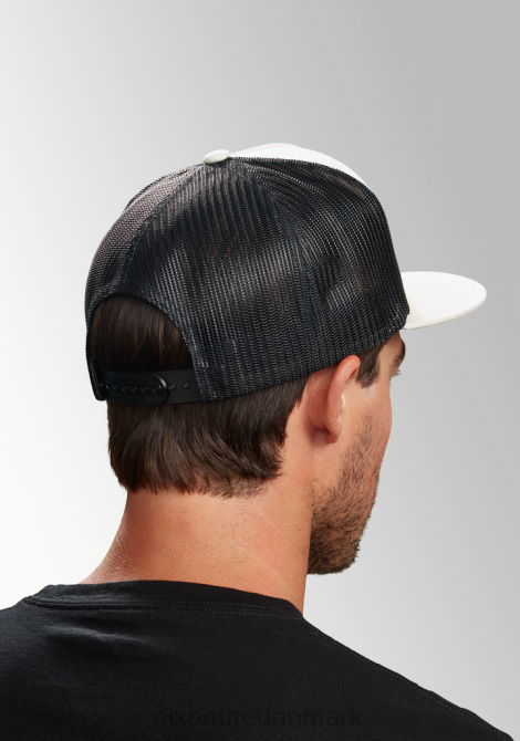 tilbehør Nixon team trucker hat creme/sort 06F4440