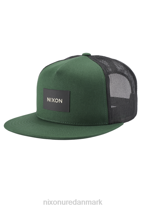 tilbehør Nixon team trucker hat grøn/sort 06F4439