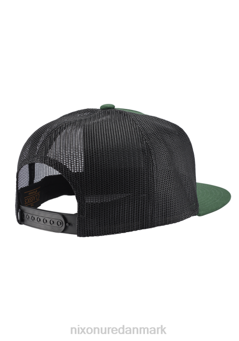 tilbehør Nixon team trucker hat grøn/sort 06F4439