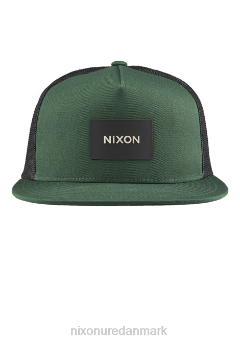 tilbehør Nixon team trucker hat grøn/sort 06F4439