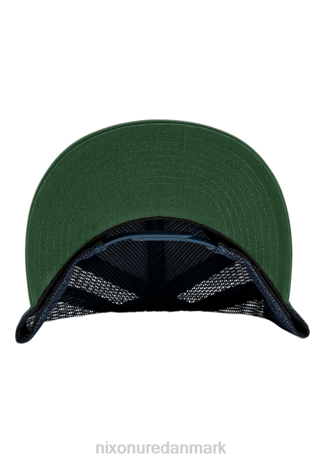 tilbehør Nixon team trucker hat grøn/sort 06F4439