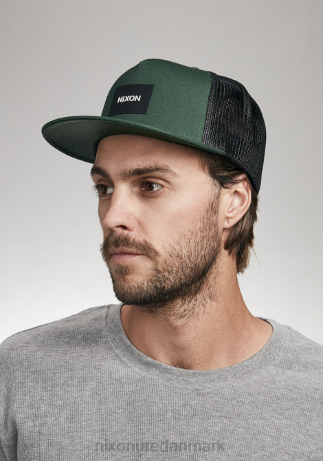 tilbehør Nixon team trucker hat grøn/sort 06F4439