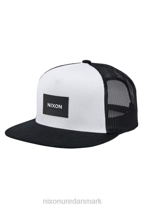 tilbehør Nixon team trucker hat hvid sort 06F4441