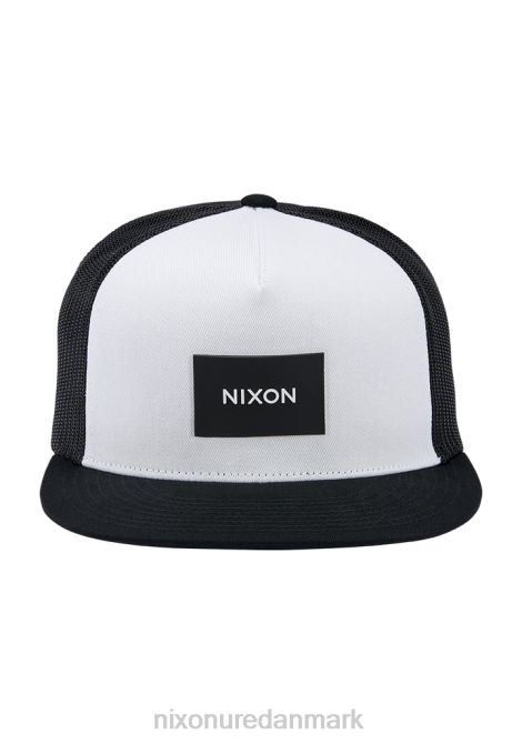 tilbehør Nixon team trucker hat hvid sort 06F4441