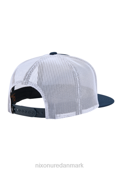 tilbehør Nixon team trucker hat midnatsblå/mørkegul 06F4437