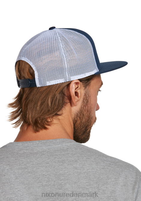tilbehør Nixon team trucker hat midnatsblå/mørkegul 06F4437