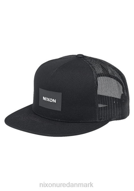 tilbehør Nixon team trucker hat sort 06F4435