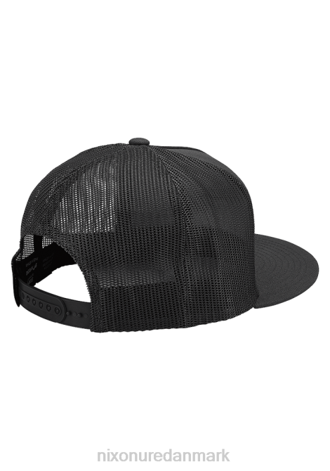 tilbehør Nixon team trucker hat sort 06F4435