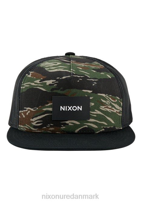 tilbehør Nixon team trucker hat tiger camo 06F4438