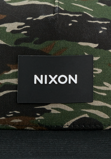 tilbehør Nixon team trucker hat tiger camo 06F4438
