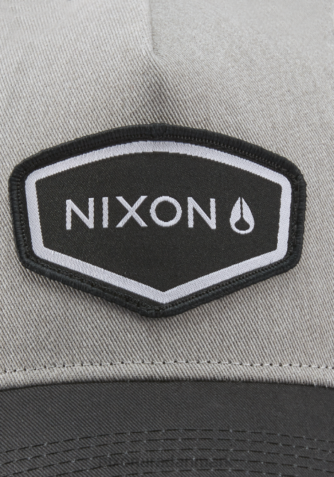 tilbehør Nixon watt snapback gråmeleret/sort 06F4418
