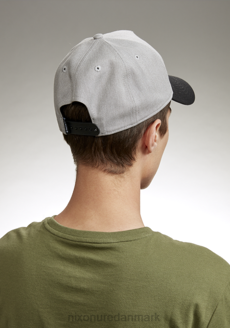 tilbehør Nixon watt snapback gråmeleret/sort 06F4418