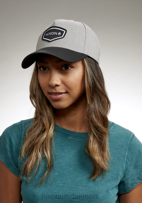 tilbehør Nixon watt snapback gråmeleret/sort 06F4418