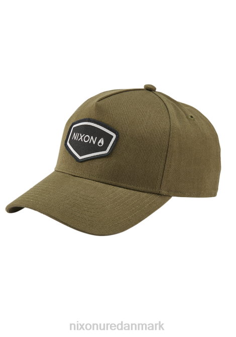 tilbehør Nixon watt snapback mørk oliven 06F4420