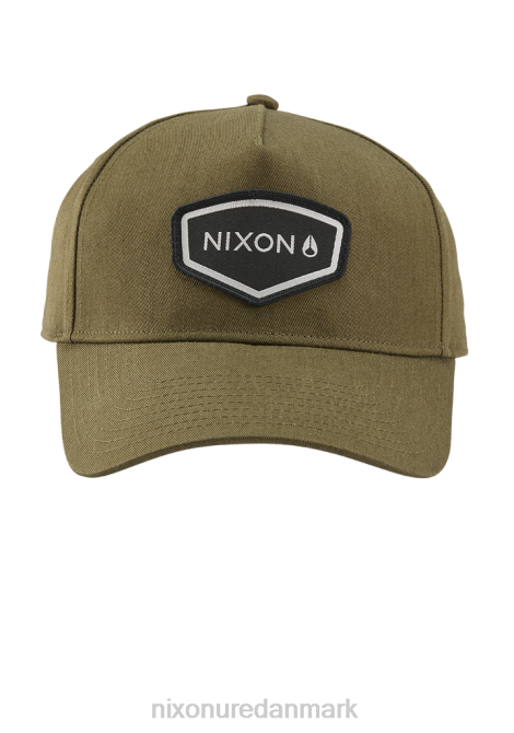 tilbehør Nixon watt snapback mørk oliven 06F4420