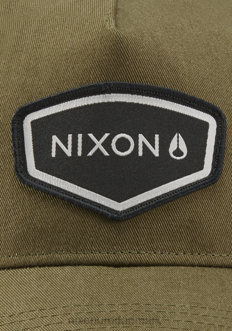 tilbehør Nixon watt snapback mørk oliven 06F4420
