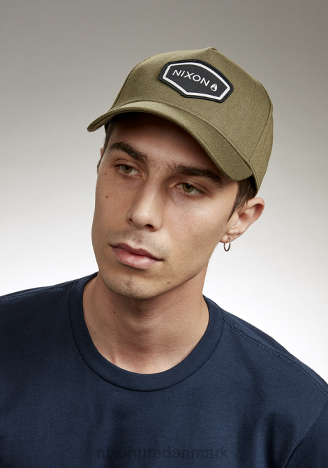tilbehør Nixon watt snapback mørk oliven 06F4420