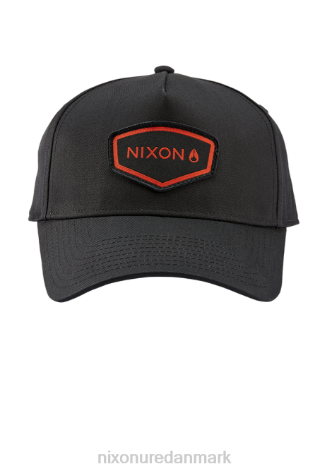 tilbehør Nixon watt snapback sort/rød 06F4419