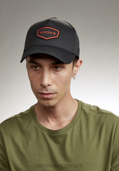 tilbehør Nixon watt snapback sort/rød 06F4419