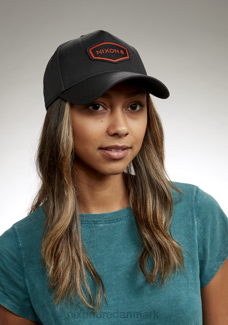 tilbehør Nixon watt snapback sort/rød 06F4419