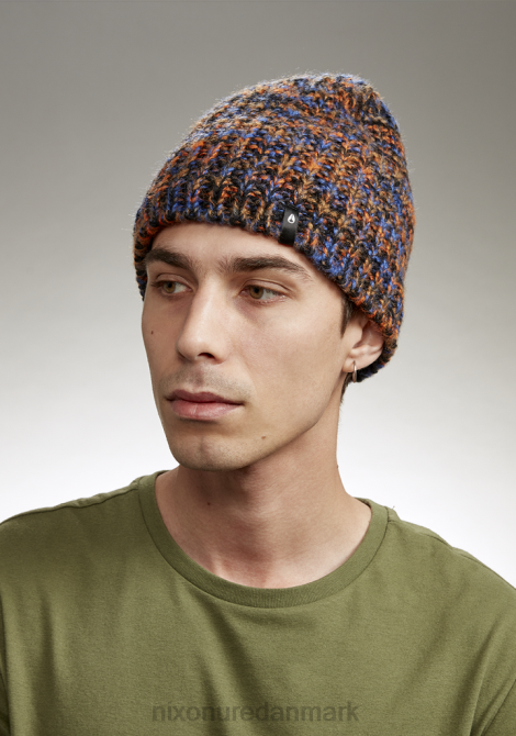 tilbehør Nixon Owens beanie sort/blå multi 06F4364