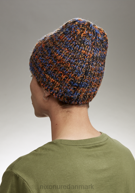 tilbehør Nixon Owens beanie sort/blå multi 06F4364