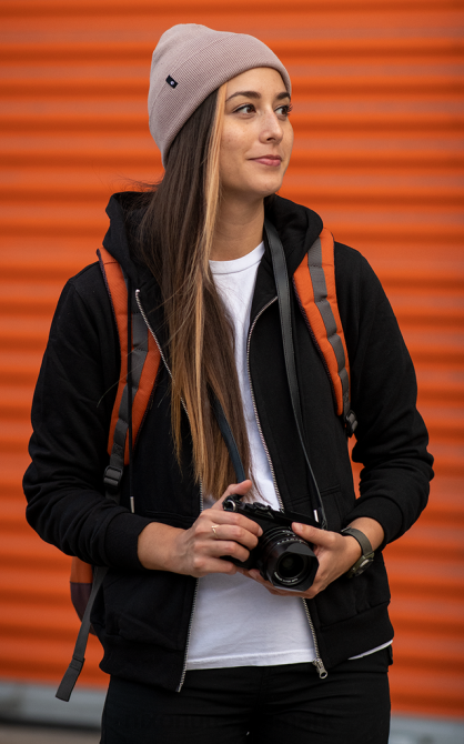 tilbehør Nixon distriktsbeanie lyserød 06F4354