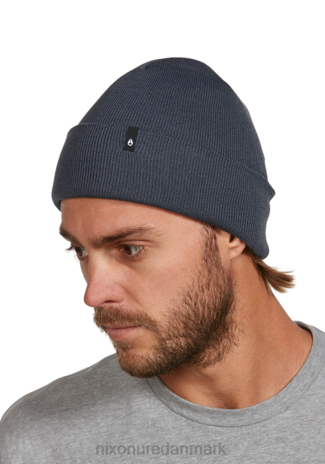 tilbehør Nixon distriktsbeanie mørk skifer 06F4352