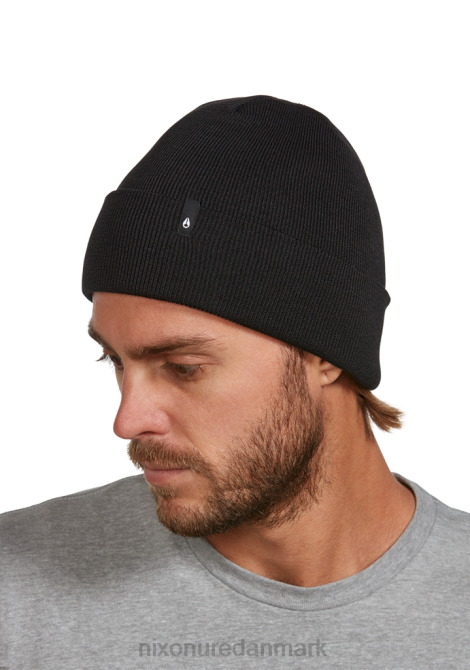 tilbehør Nixon distriktsbeanie sort 06F4351