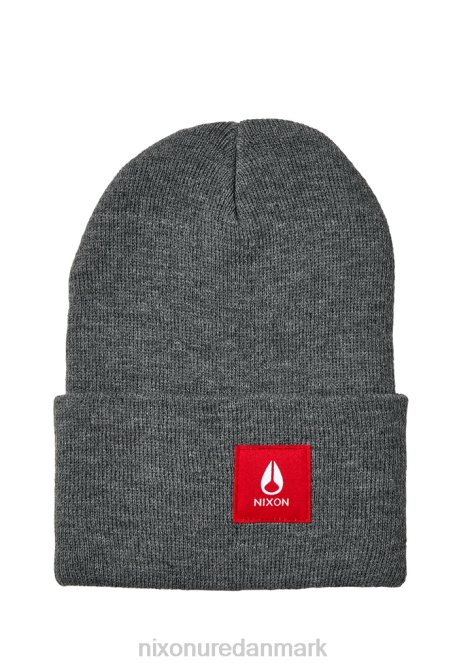 tilbehør Nixon hume beanie gråmeleret 06F4357