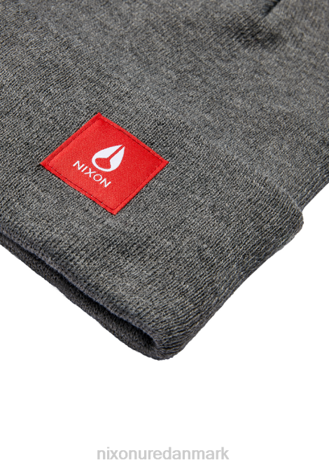 tilbehør Nixon hume beanie gråmeleret 06F4357