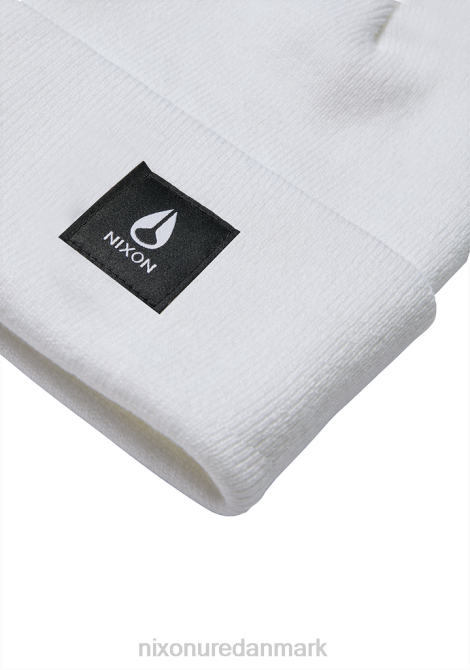 tilbehør Nixon hume beanie hvid 06F4358