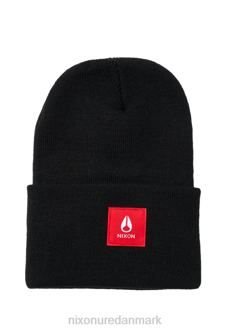 tilbehør Nixon hume beanie sort 06F4356