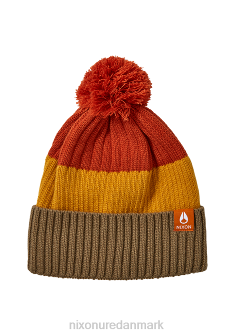 tilbehør Nixon schrader pom hue vintage orange multi 06F4380